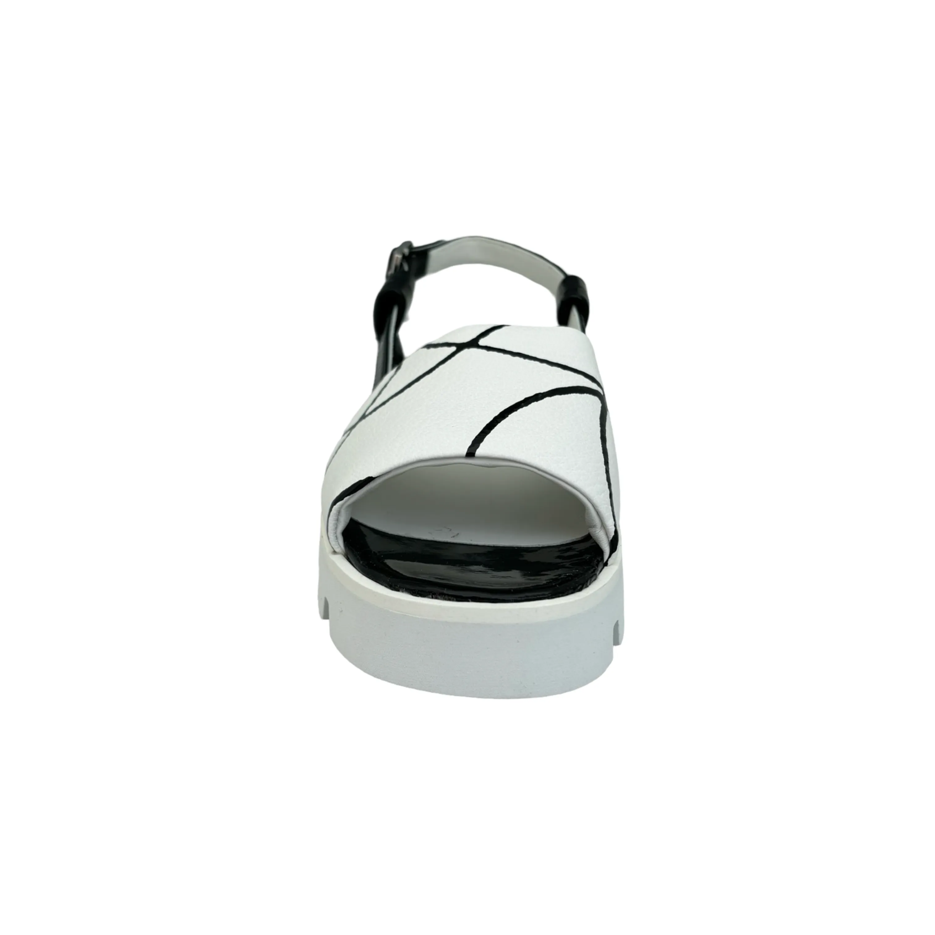 11227 St Tropez B/W Sandal