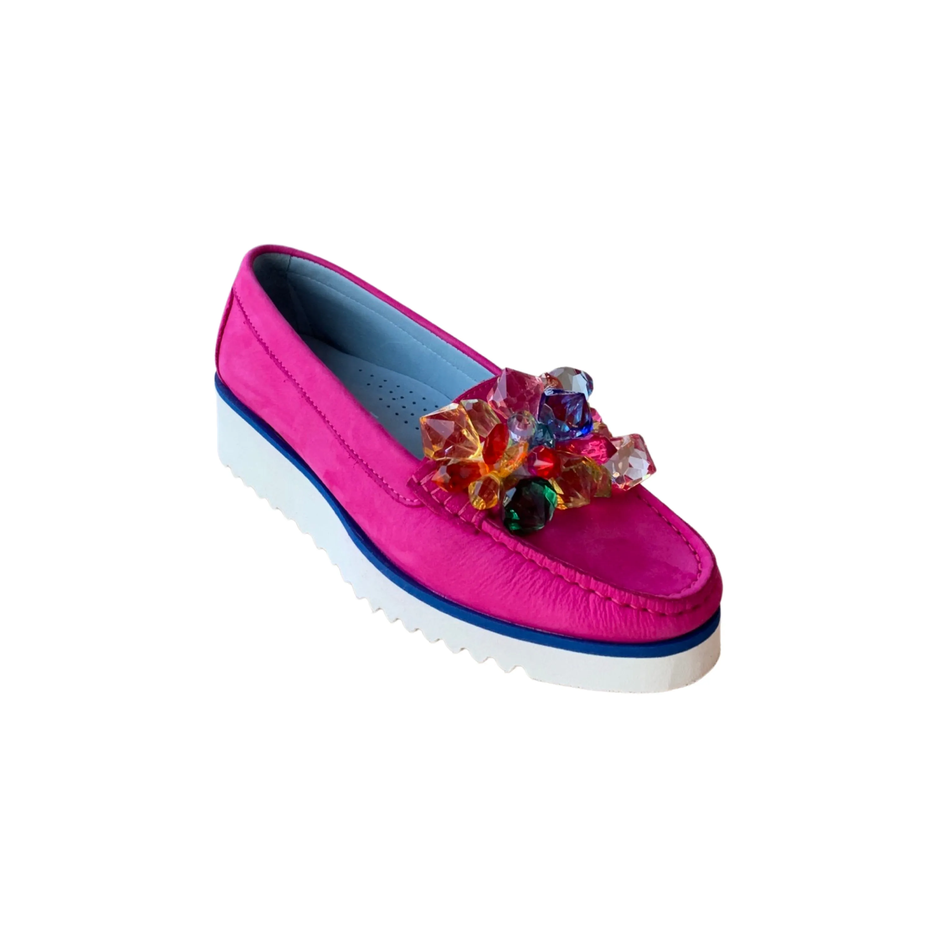 1204 Fushia Loafer