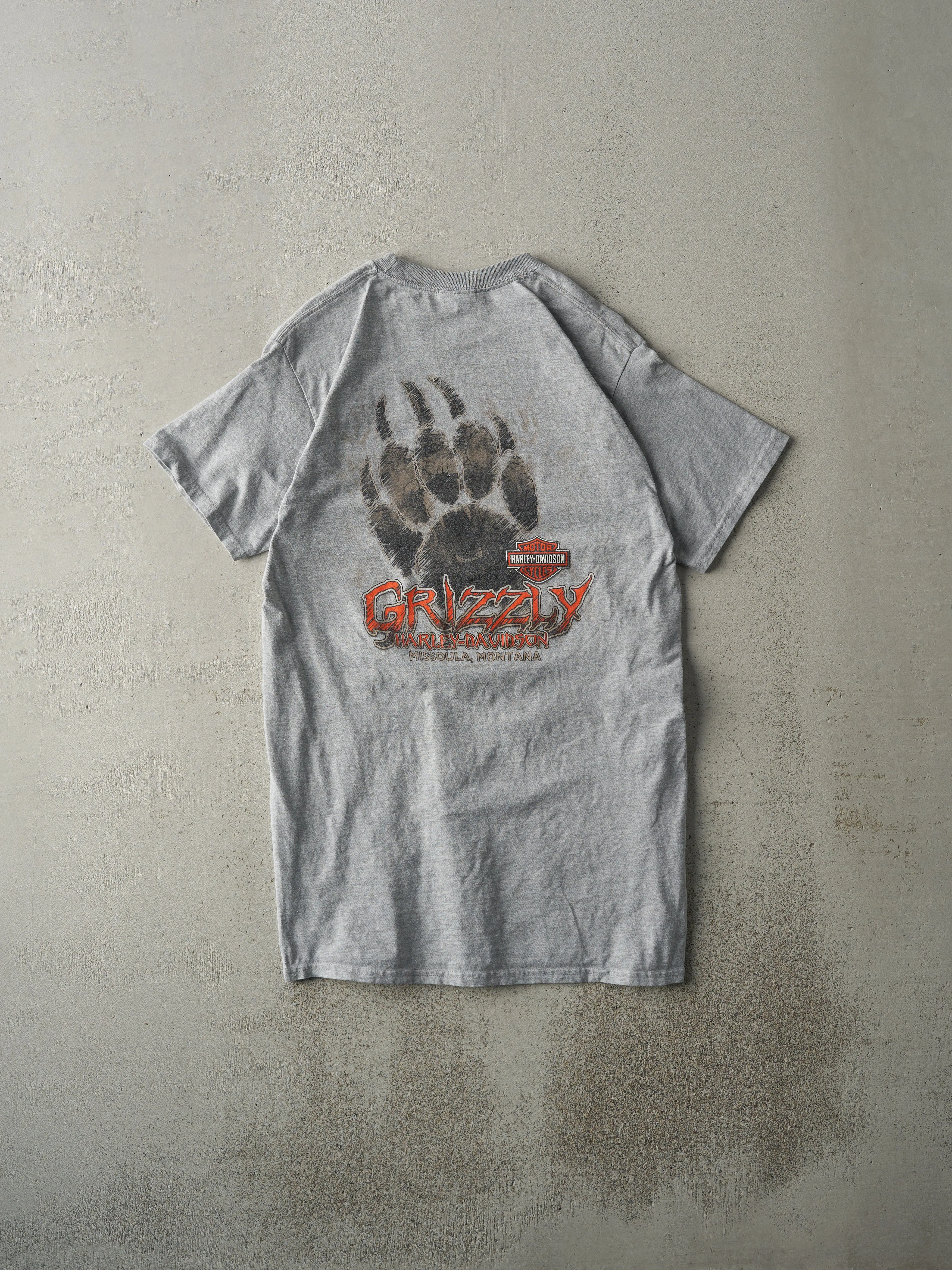 16' Grey Missoula Montana Harley Davidson Tee (S)