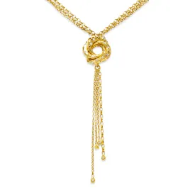 18ct Gold Algerian Love Knot Necklace