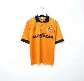 1993/94 WOLVERHAMPTON WANDERERS Vintage Molineux Home Football Shirt (M)