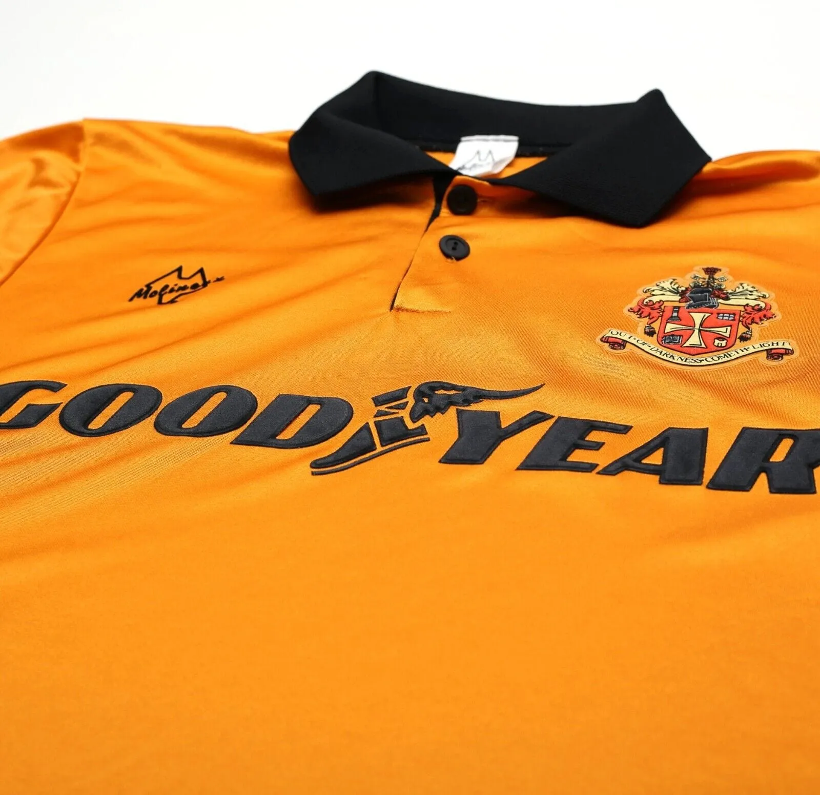 1993/94 WOLVERHAMPTON WANDERERS Vintage Molineux Home Football Shirt (M)