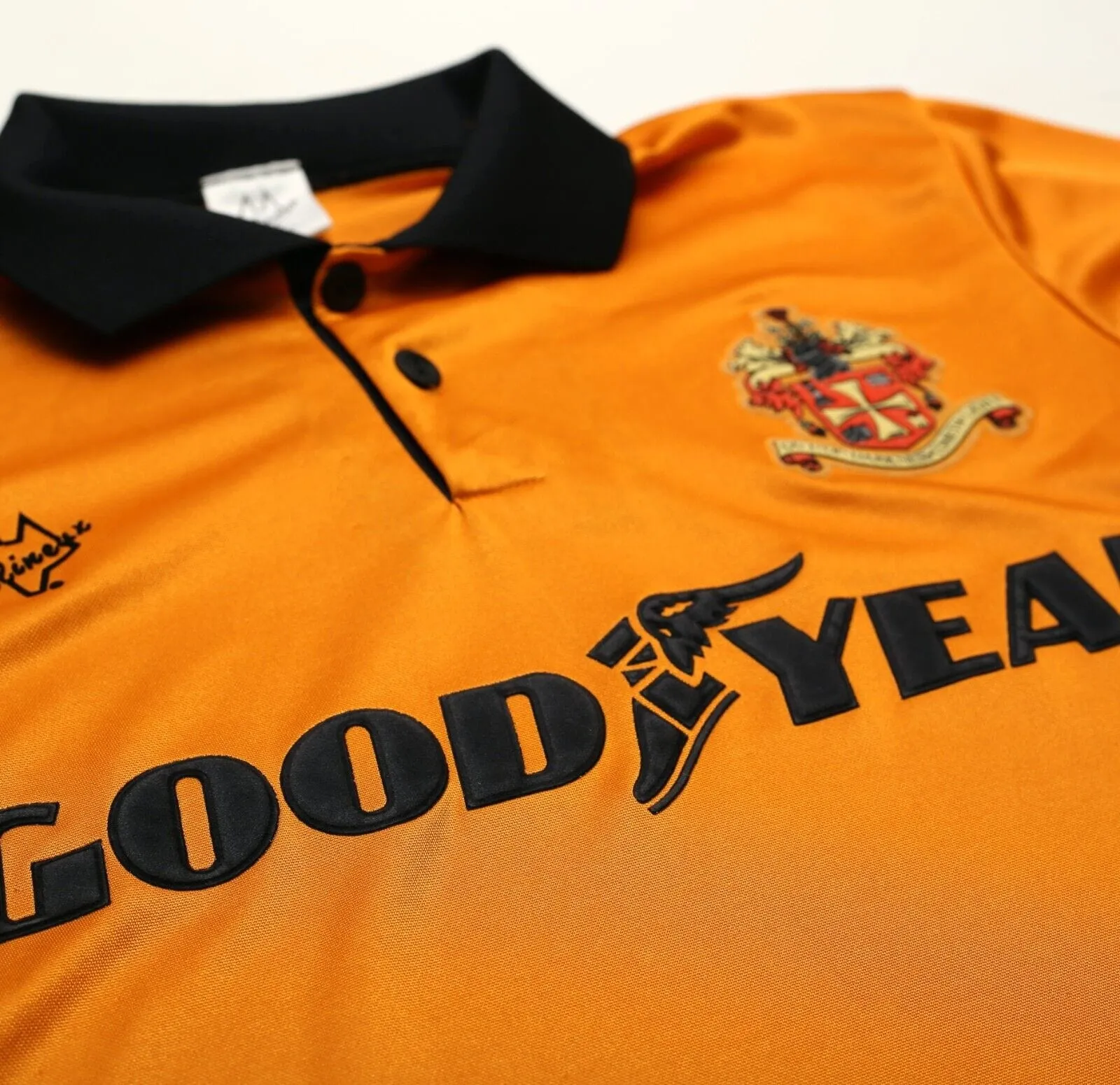 1993/94 WOLVERHAMPTON WANDERERS Vintage Molineux Home Football Shirt (M)