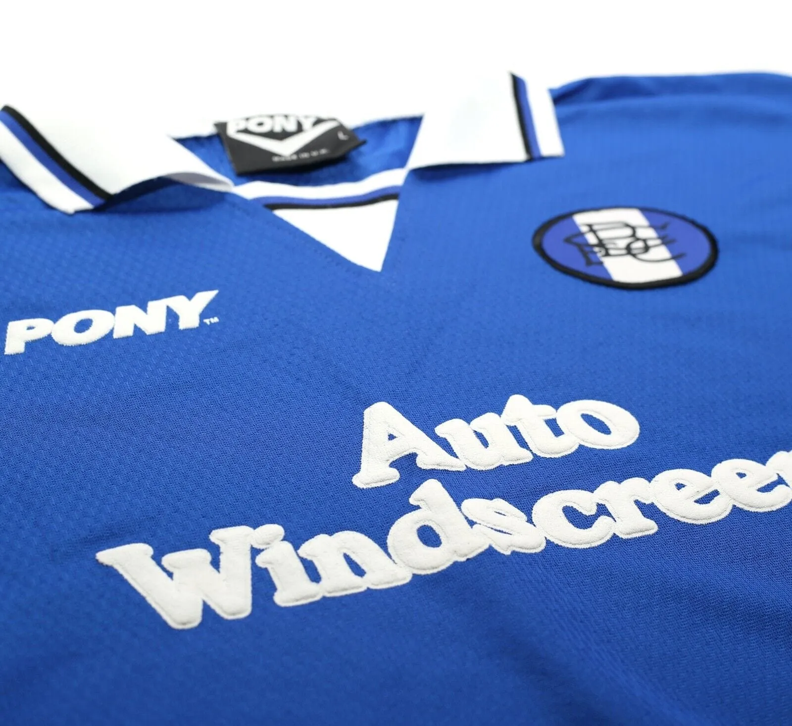 1996/97 BIRMINGHAM CITY Vintage PONY Home Football Shirt (L)