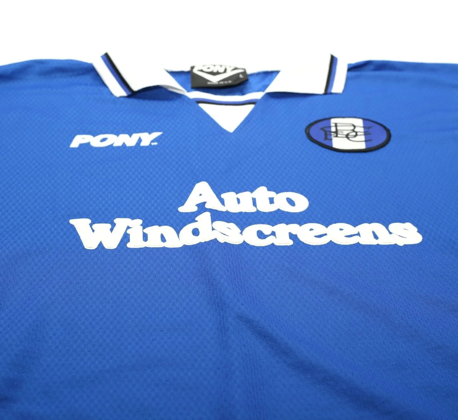 1996/97 BIRMINGHAM CITY Vintage PONY Home Football Shirt (L)