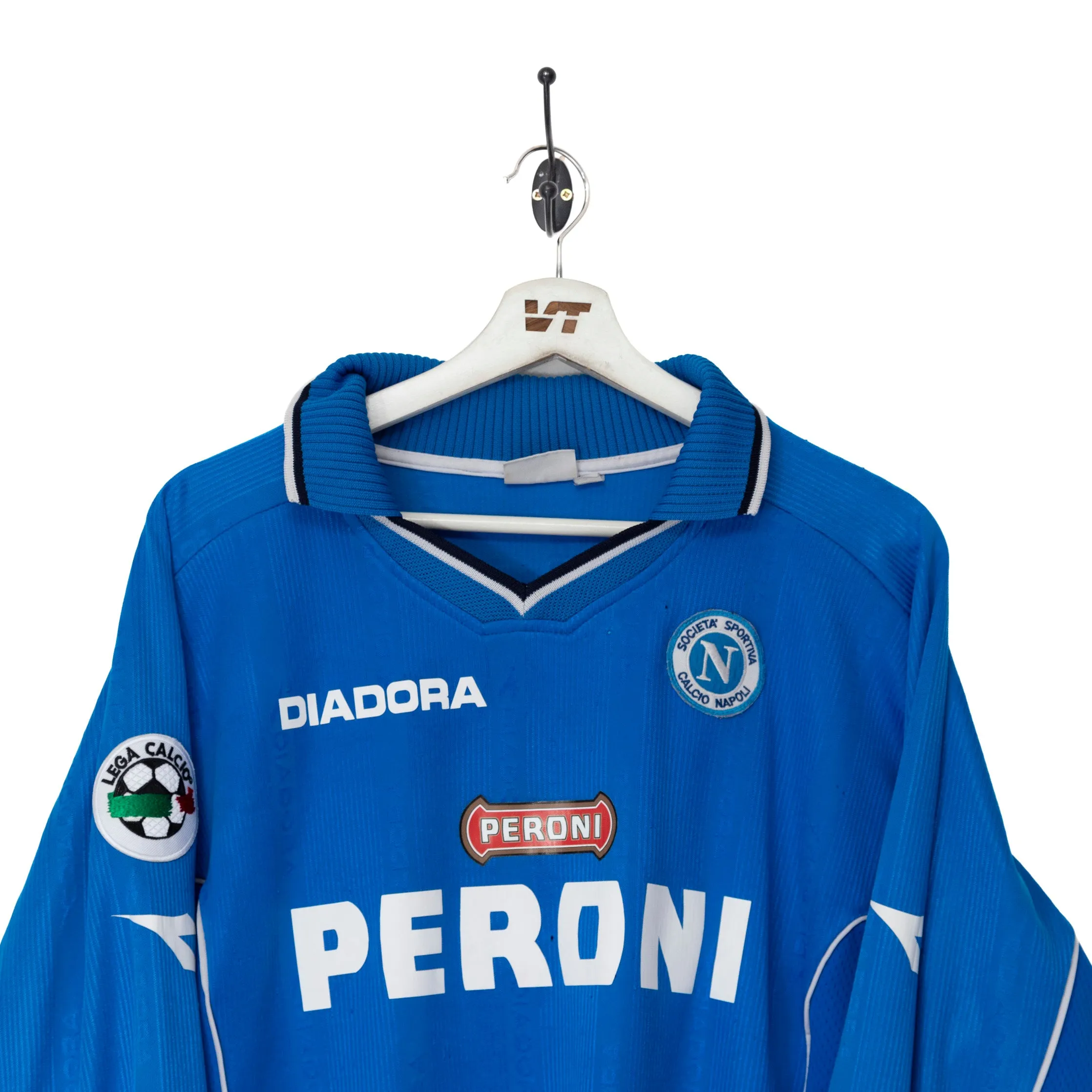 2000/01 Calcio Napoli x Diadora 'Amoruso 9' Home Football Shirt