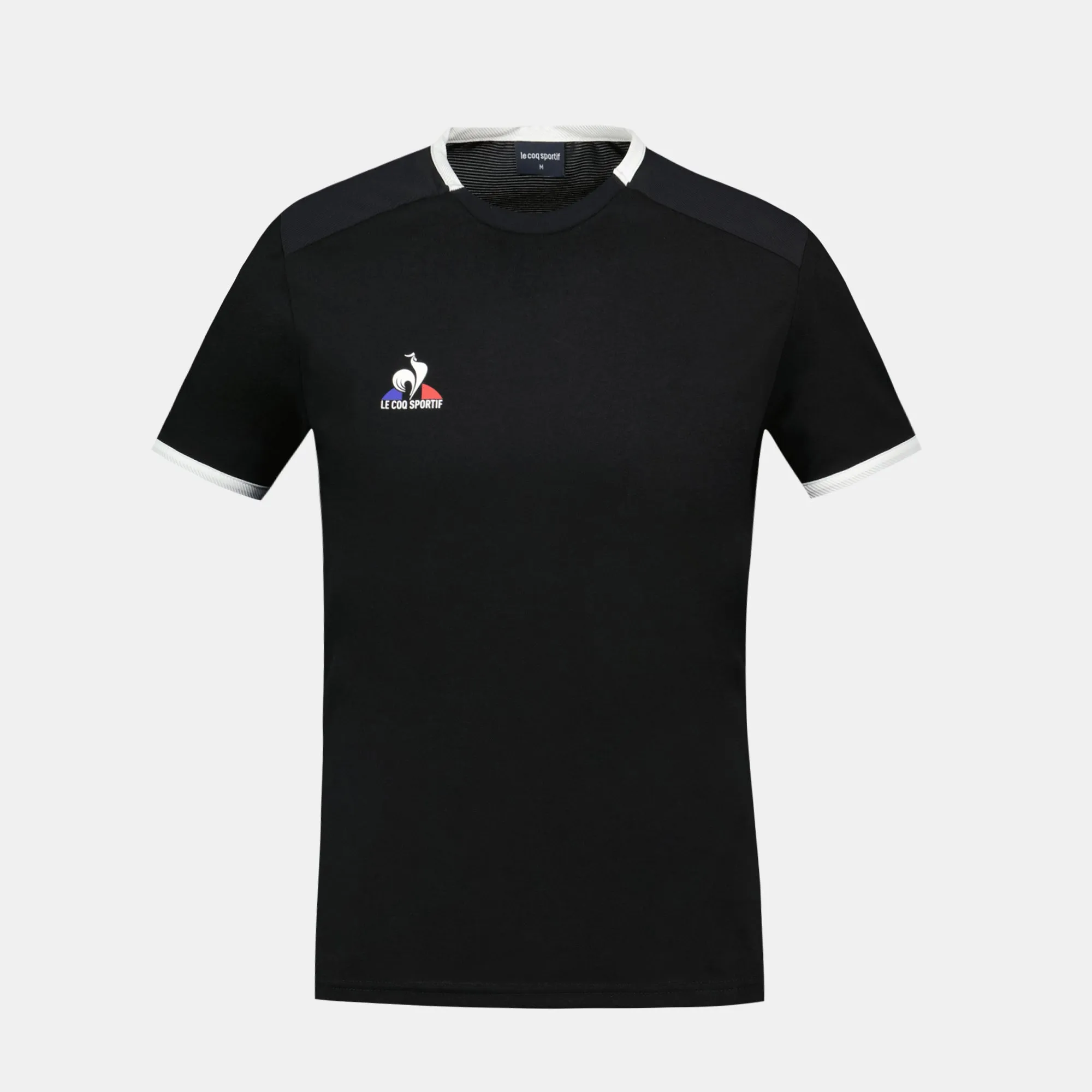 2421620-TENNIS Tee SS N°5 M black | T-shirt Homme