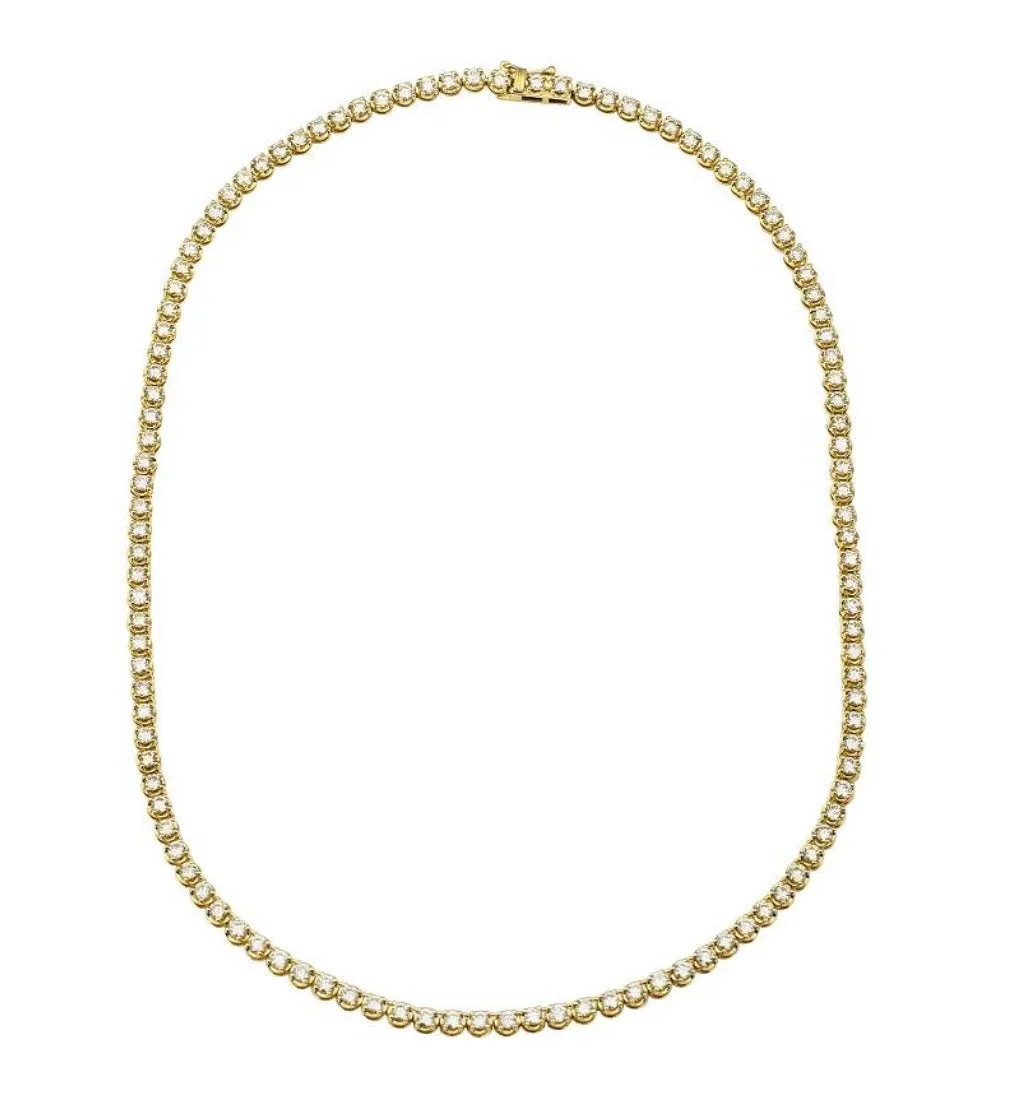 3.25ct Diamond Tennis Necklace