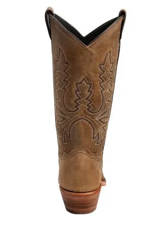 Abilene Ladies Oiled Cowhide Cowgirl Boot Square Toe 9011