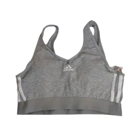 Adidas Grey & White Sports Bra | Brand New |