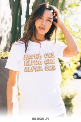 Alpha Chi Omega Stone Age Tee