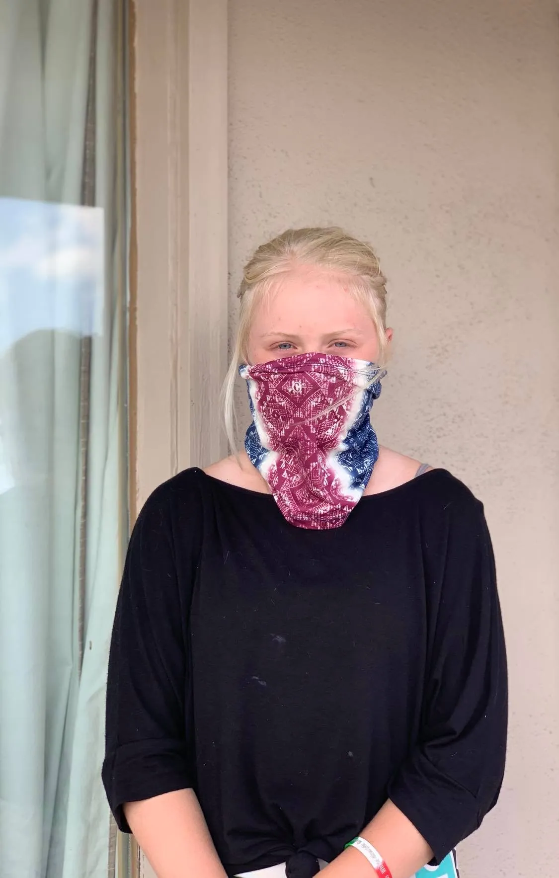 American Paisley Face Shield, Mask or Headband