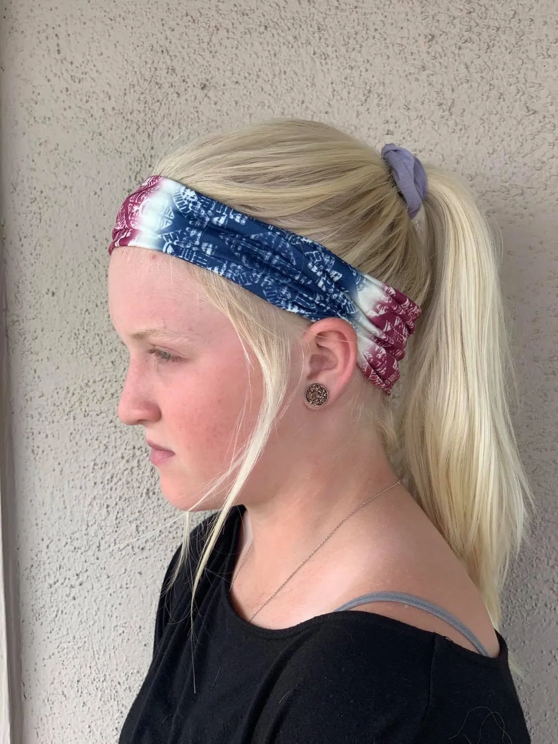 American Paisley Face Shield, Mask or Headband