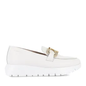 ARIANA A-2462 - WHITE LEATHER