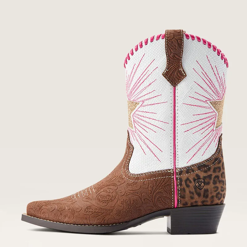 ARIAT KIDS HERITAGE STAR WESTERN COWGIRL BOOT: 10044546