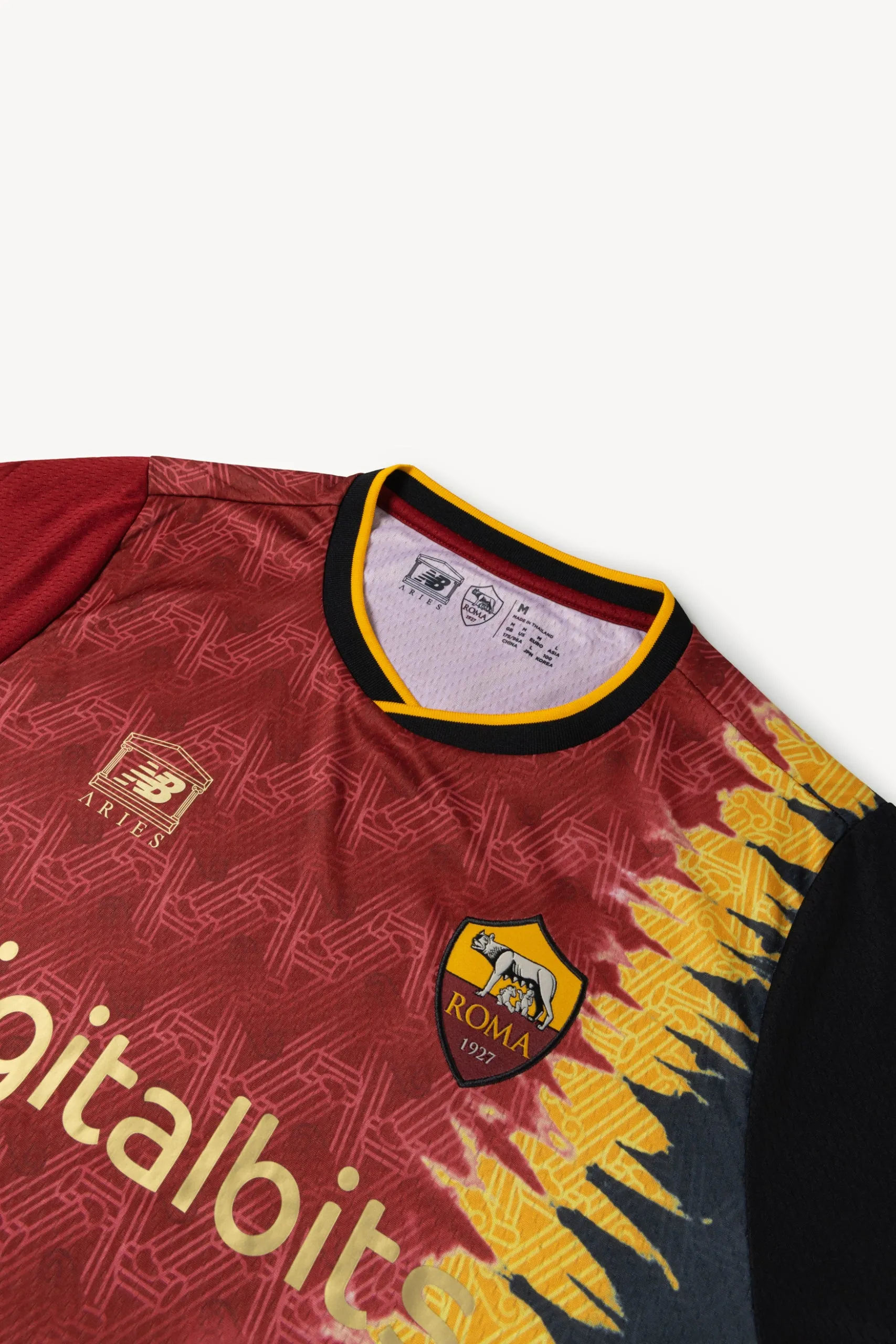 AS Roma X Aries Mens Elite SS Giallorosso Jersey_MT239932