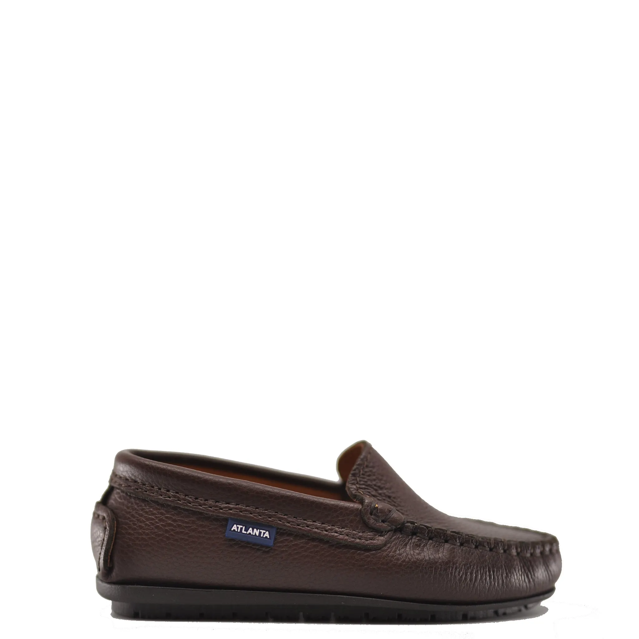 Atlanta Mocassin Moca Pebbled Loafer