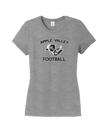 AV Football - District Women’s Perfect Tri ® Tee - Black Frost