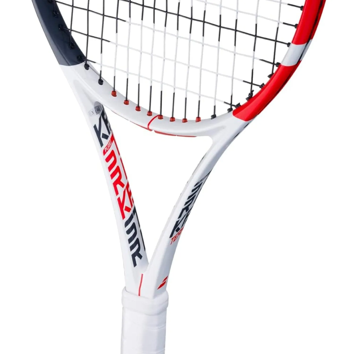 Babolat Pure Strike Team Tennis Racquet, White/Red/Black