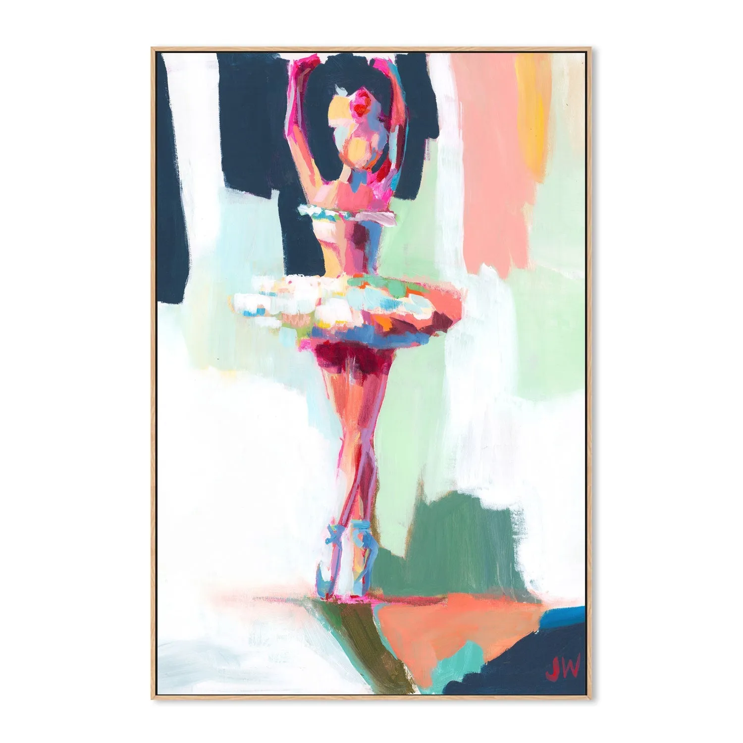 Ballerina , By Jenny Westenhofer Art