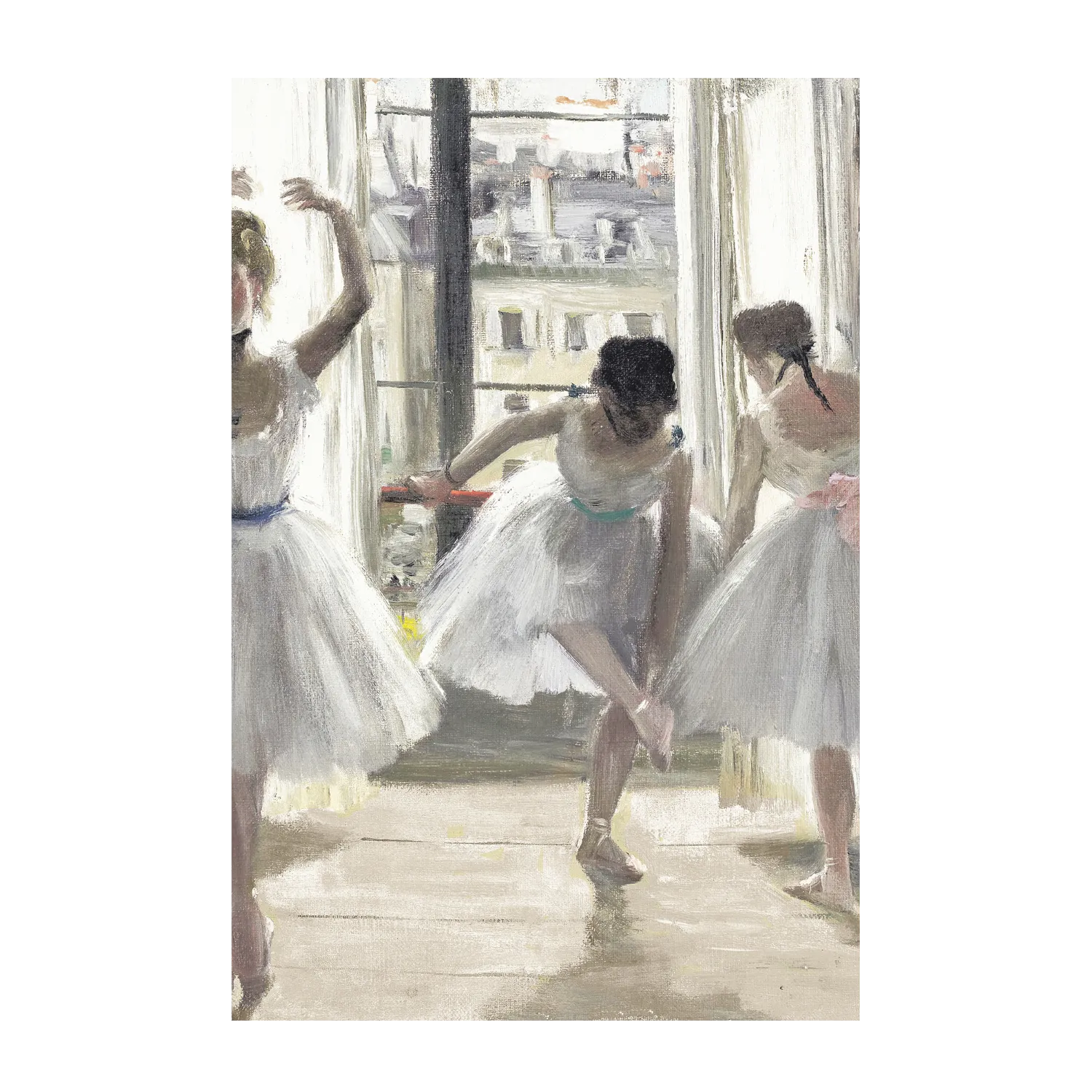 Ballet Class in Paris , By Leah Straatsma