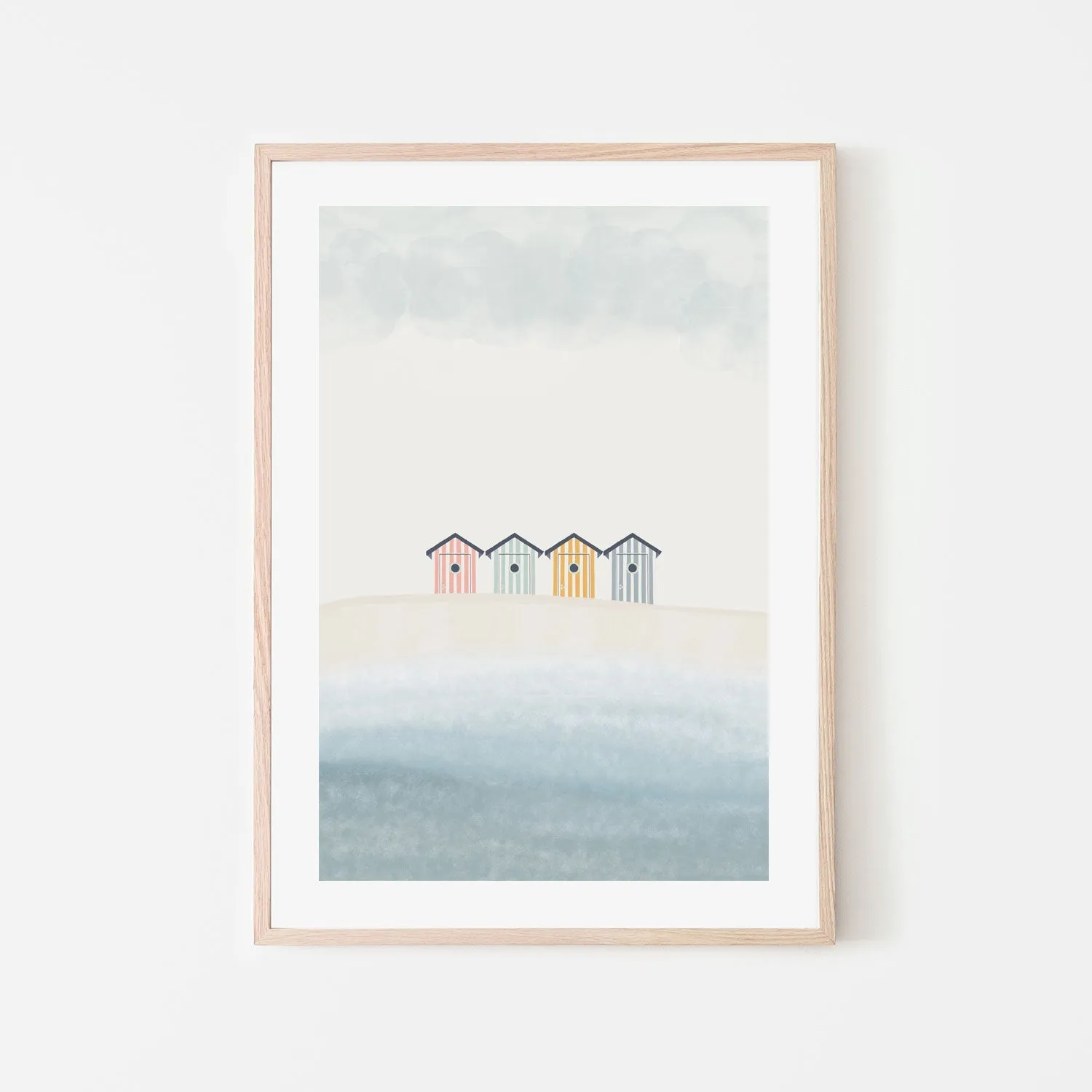 Beach Cabins , By Menina Lisboa