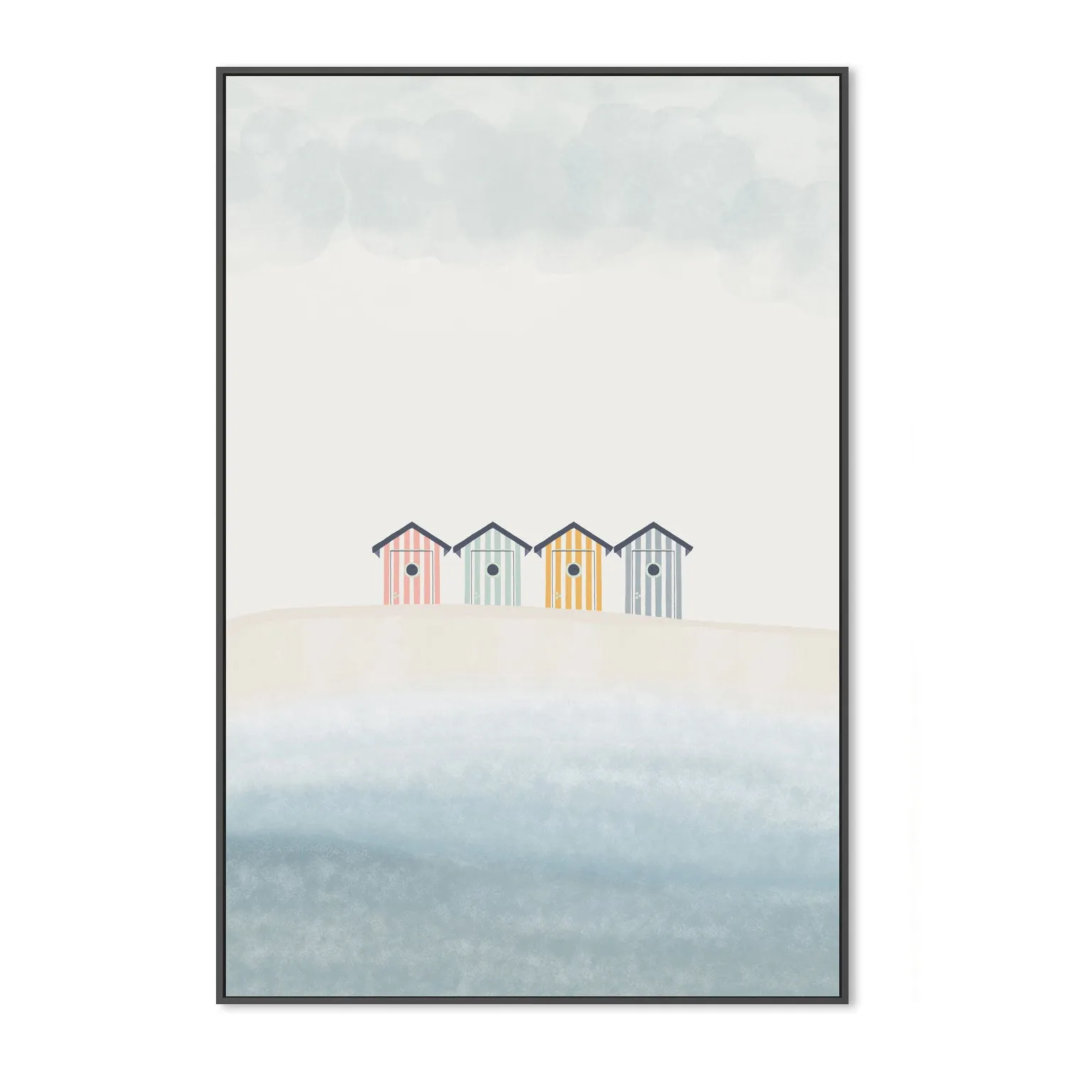 Beach Cabins , By Menina Lisboa