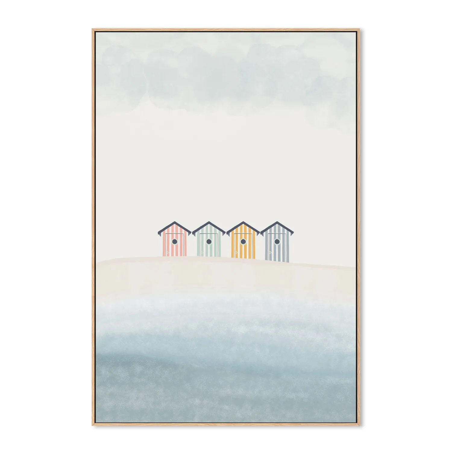 Beach Cabins , By Menina Lisboa