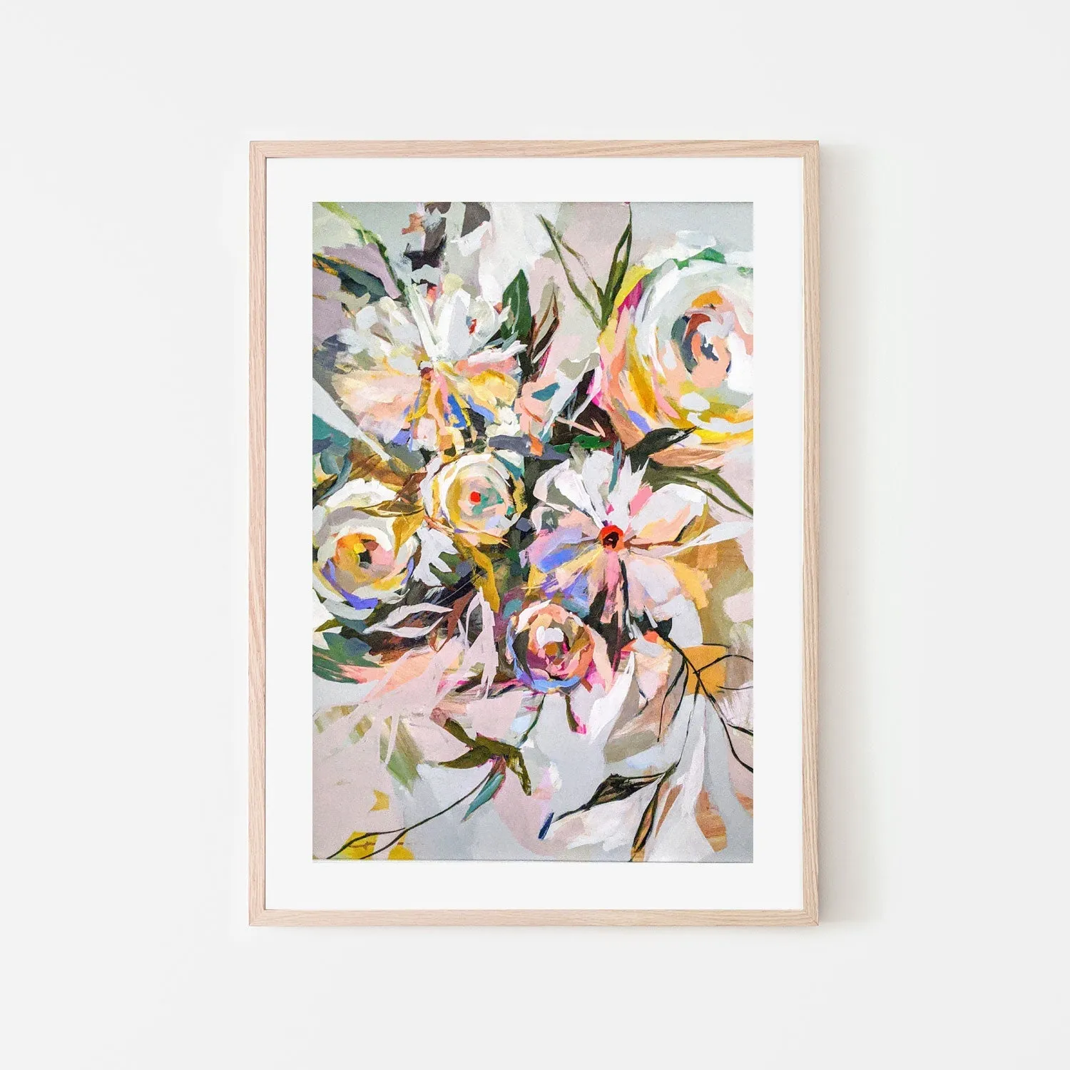 Bedroom Flowers , By Jenny Westenhofer Art