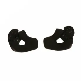 Bell Bullitt Motorcycle Helmet Replacement Cheek Pads (Black) 30mm