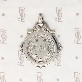 Betty's High Jump Medal English Sterling Fob