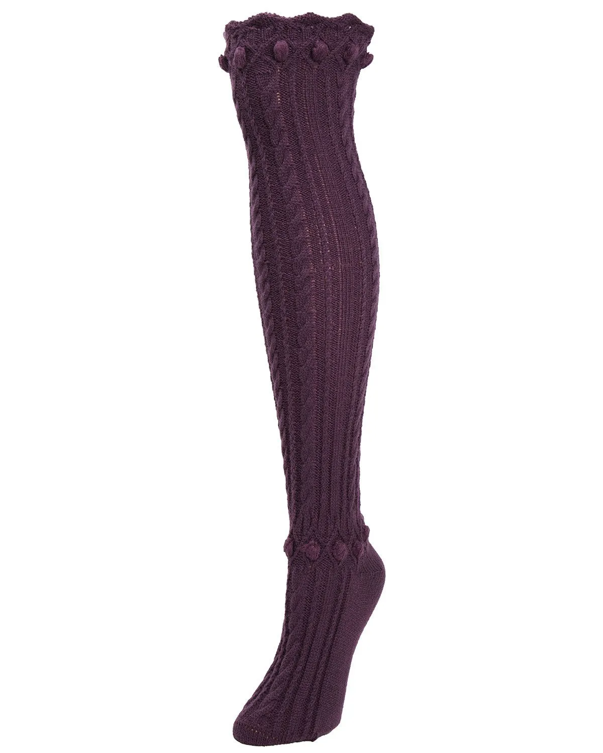 Bonbon Knit Over the Knee Sock