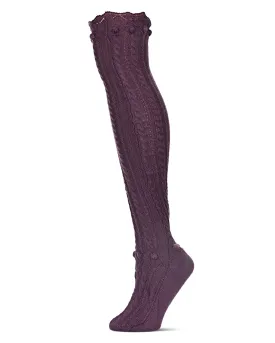 Bonbon Knit Over the Knee Sock