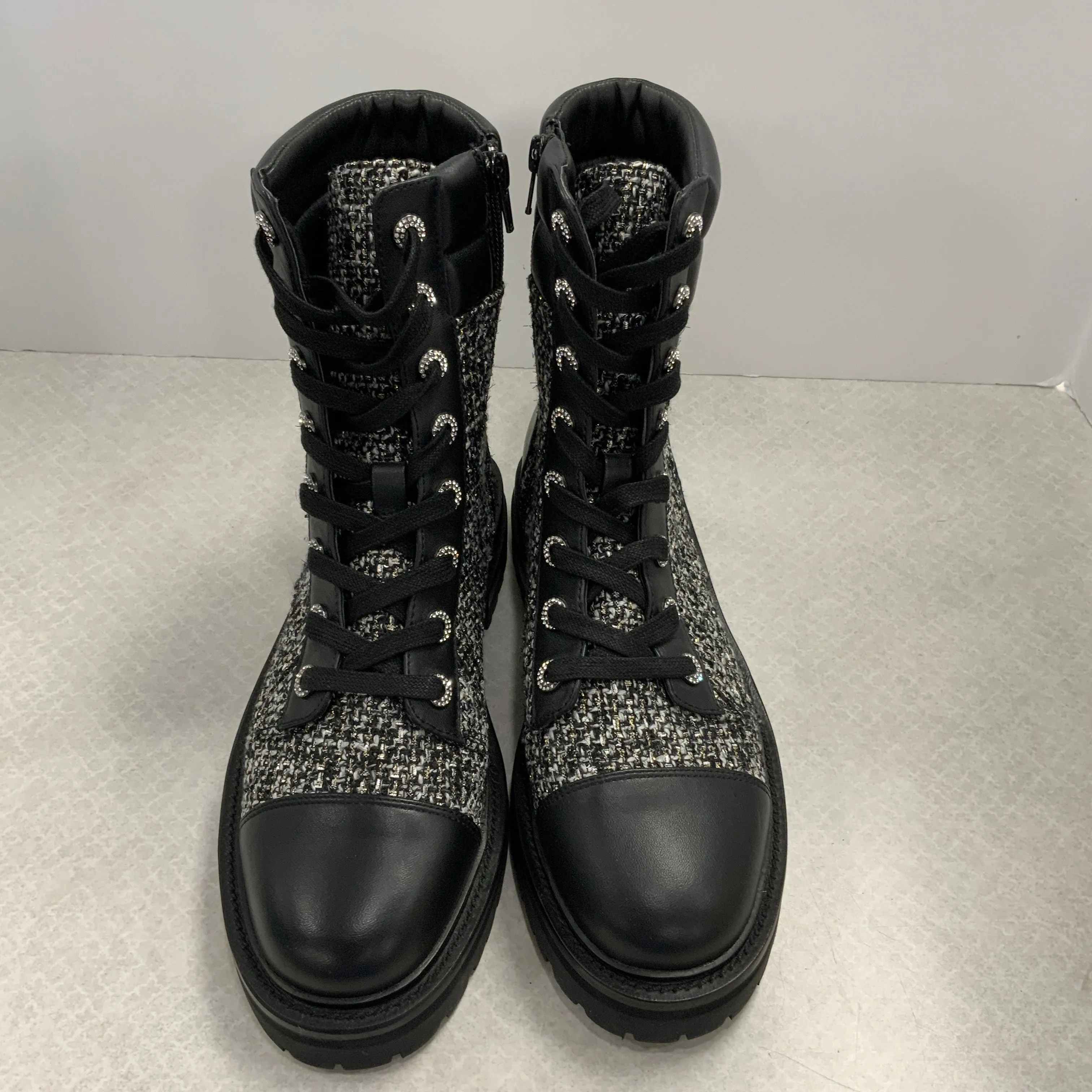 Boots Combat By Kurt Geiger In Black, Size: 9