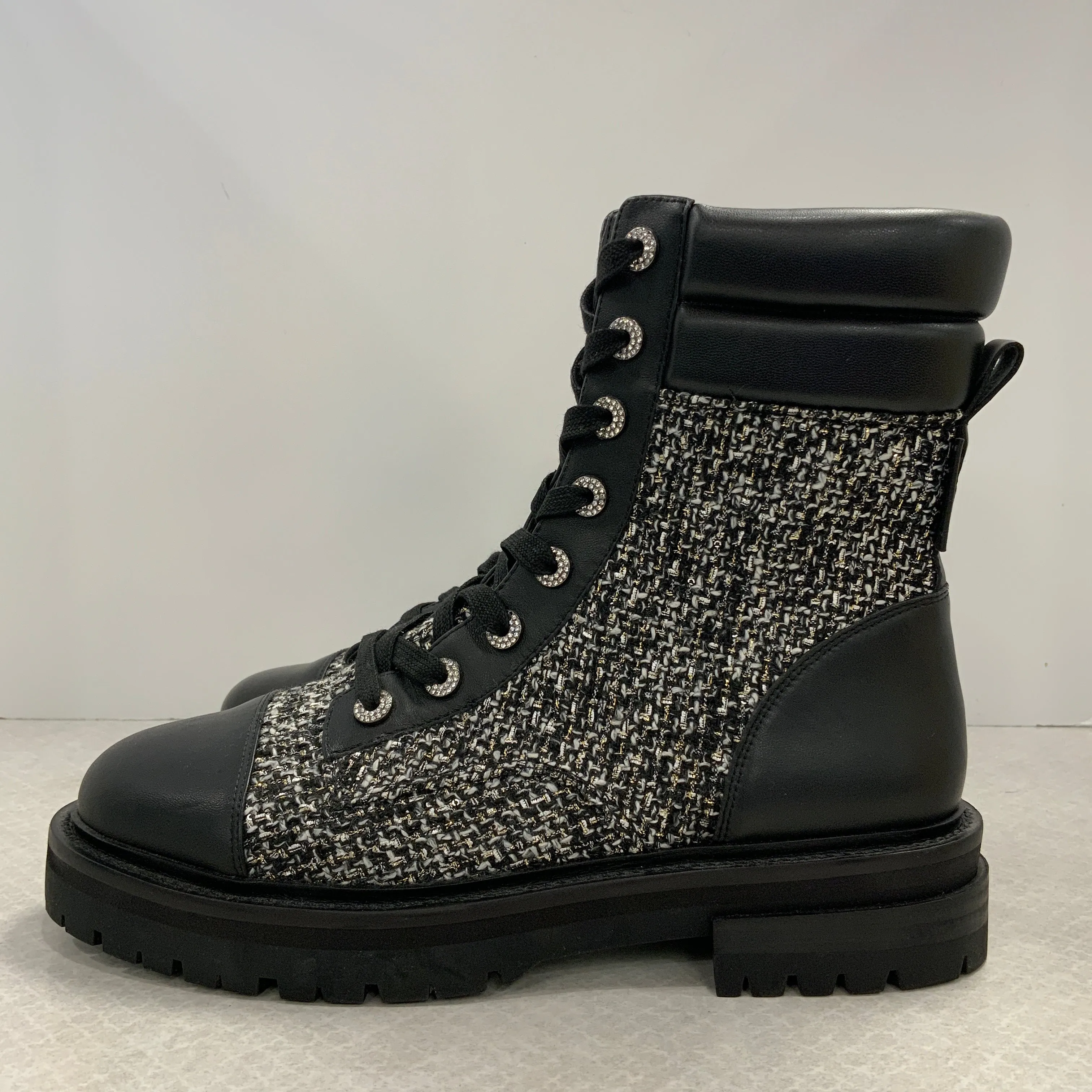 Boots Combat By Kurt Geiger In Black, Size: 9