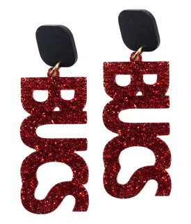 Bucs Acrylic Earring