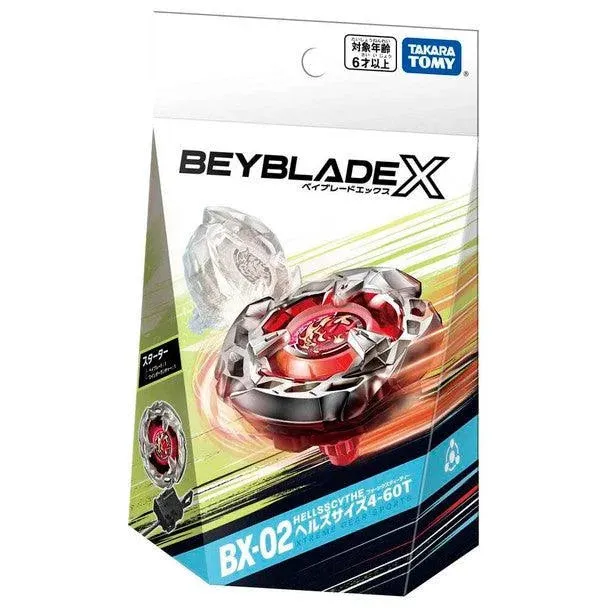 BX-02 Hellsscythe 4-60T Beyblade X Starter | Beyblade X