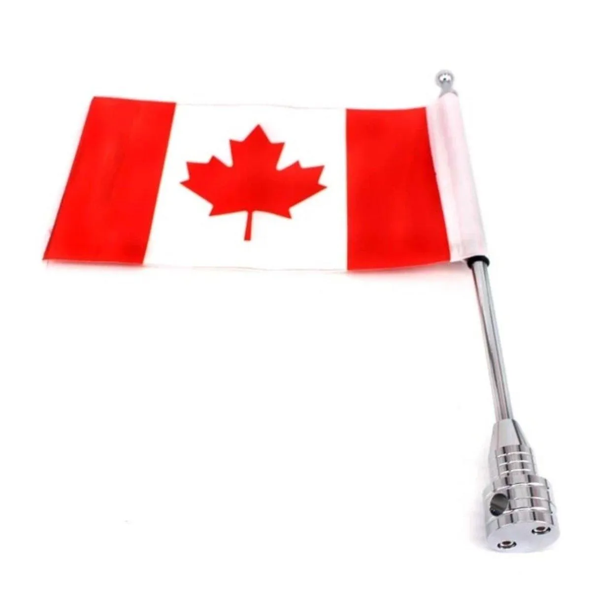 Canada Motorcycle Flag Pole Mount