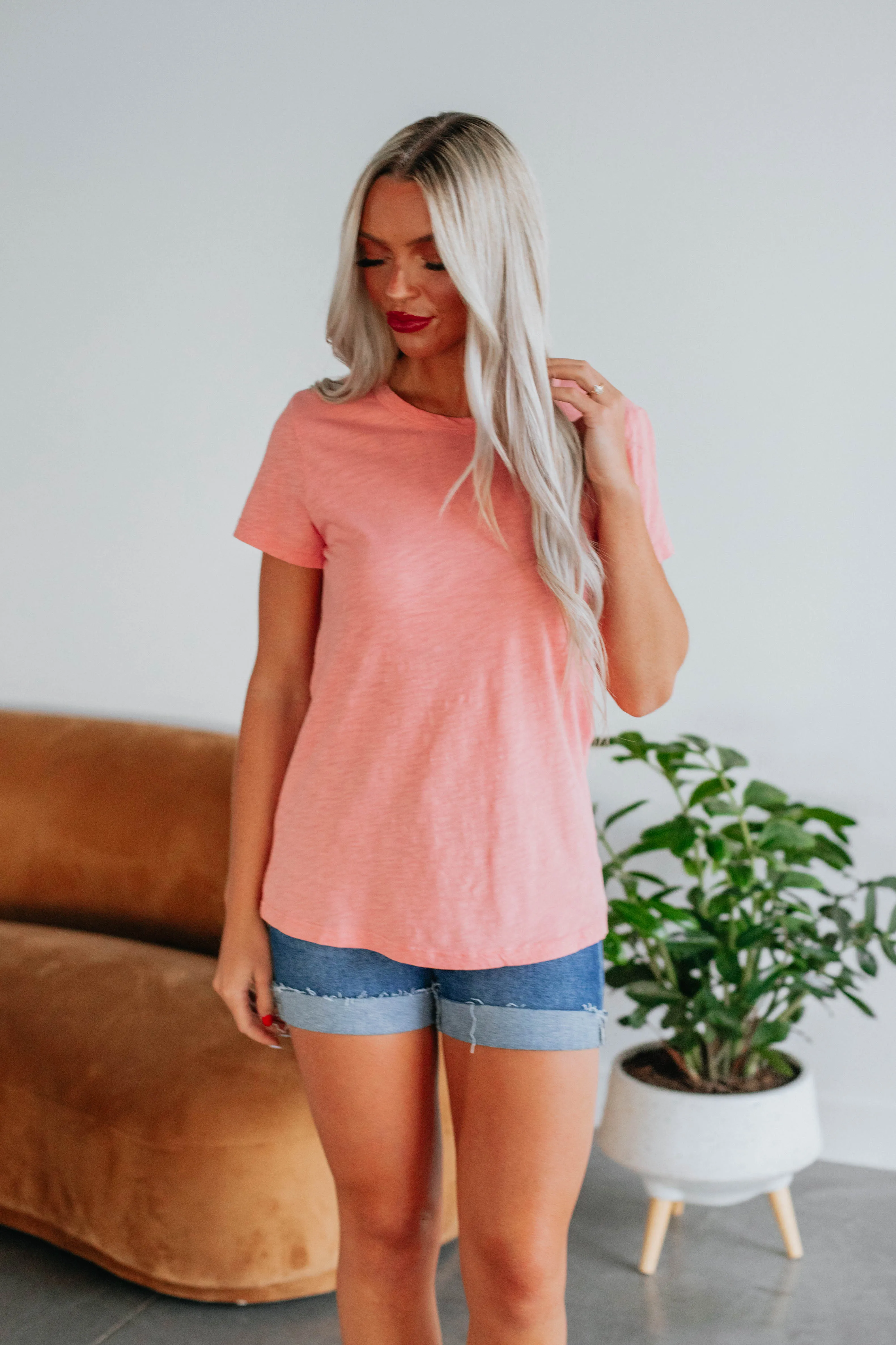 Carolina Basic Tee - Desert Flower