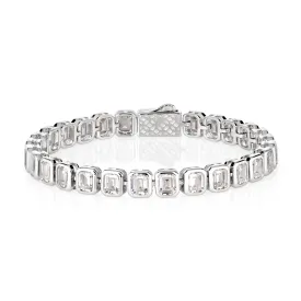 Classique Emerald Cut 12 Carat Bracelet