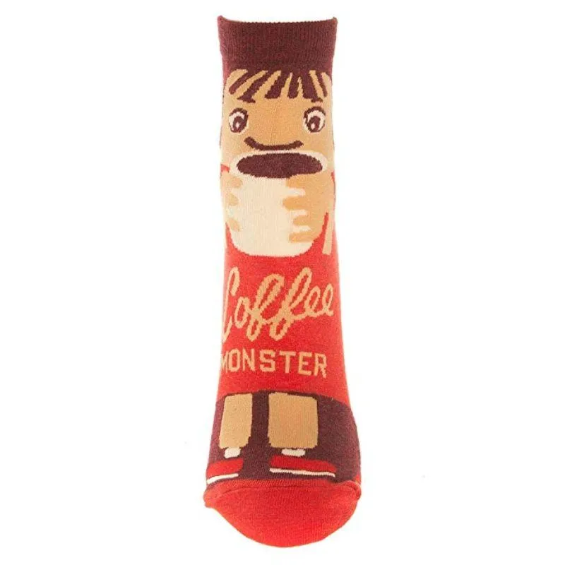 Coffee Monster Socks - Women's Ankle Sock