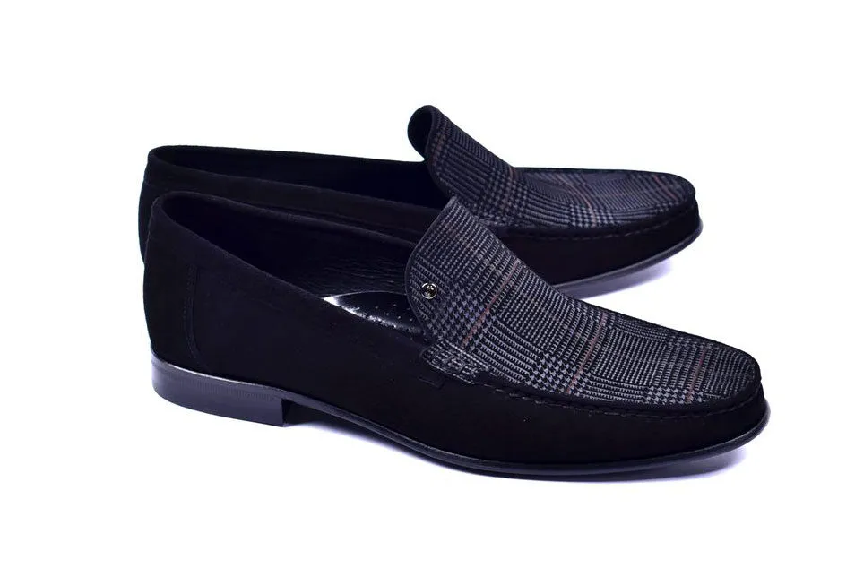 Corrente Suede Loafer Black