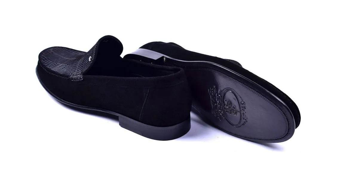 Corrente Suede Loafer Black