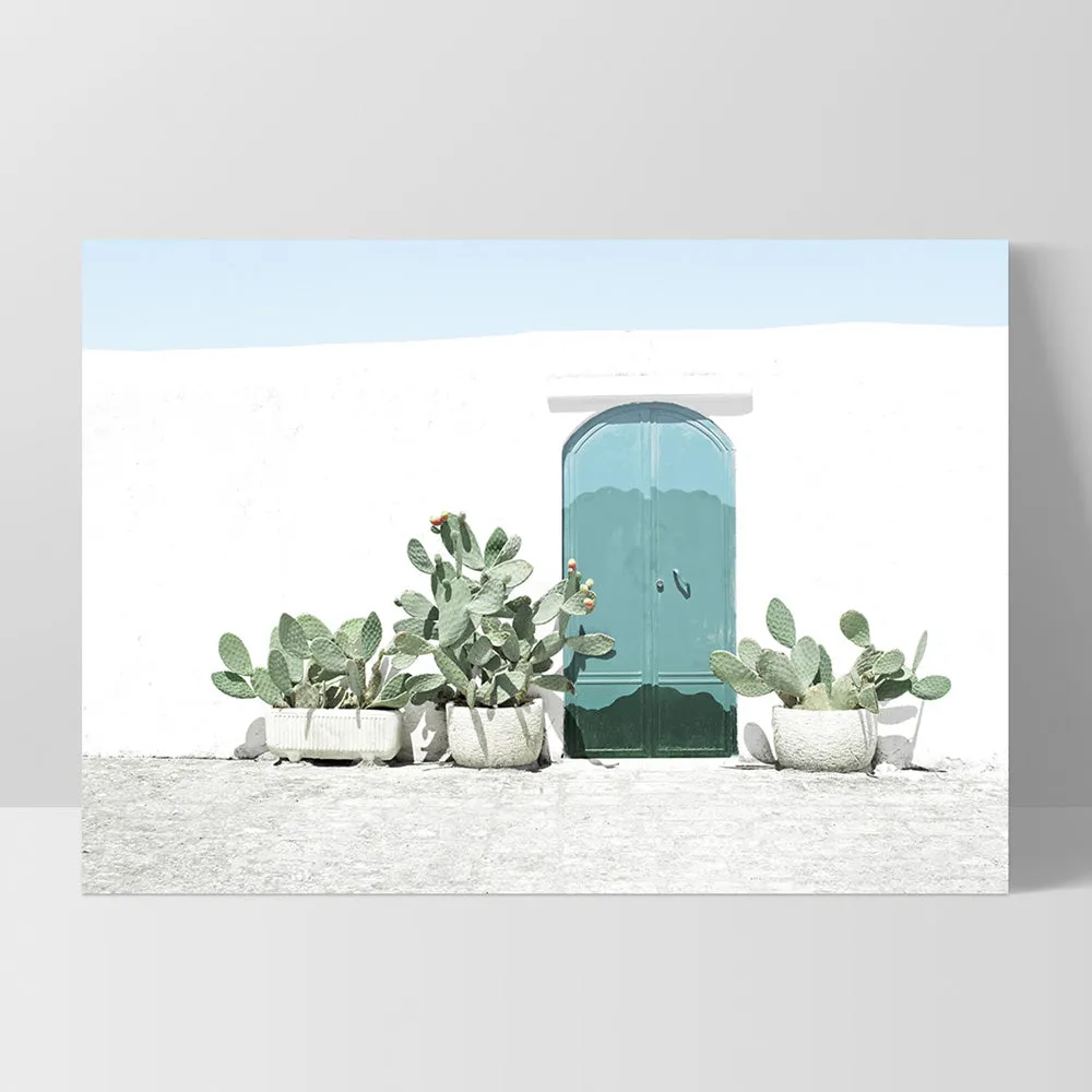 Desert Cactus Villa - Art Print