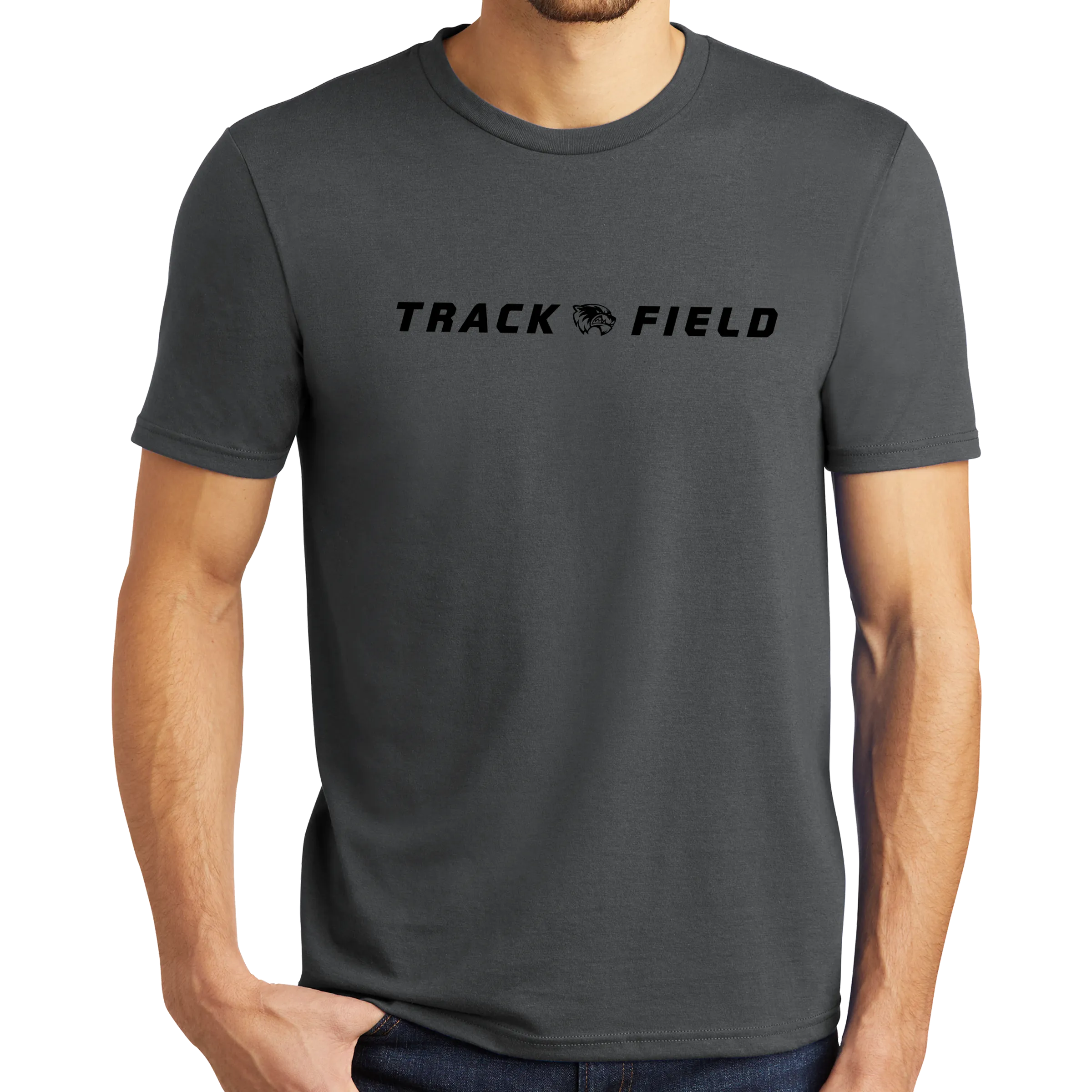 District Perfect Tri Tee - Track & Field Head