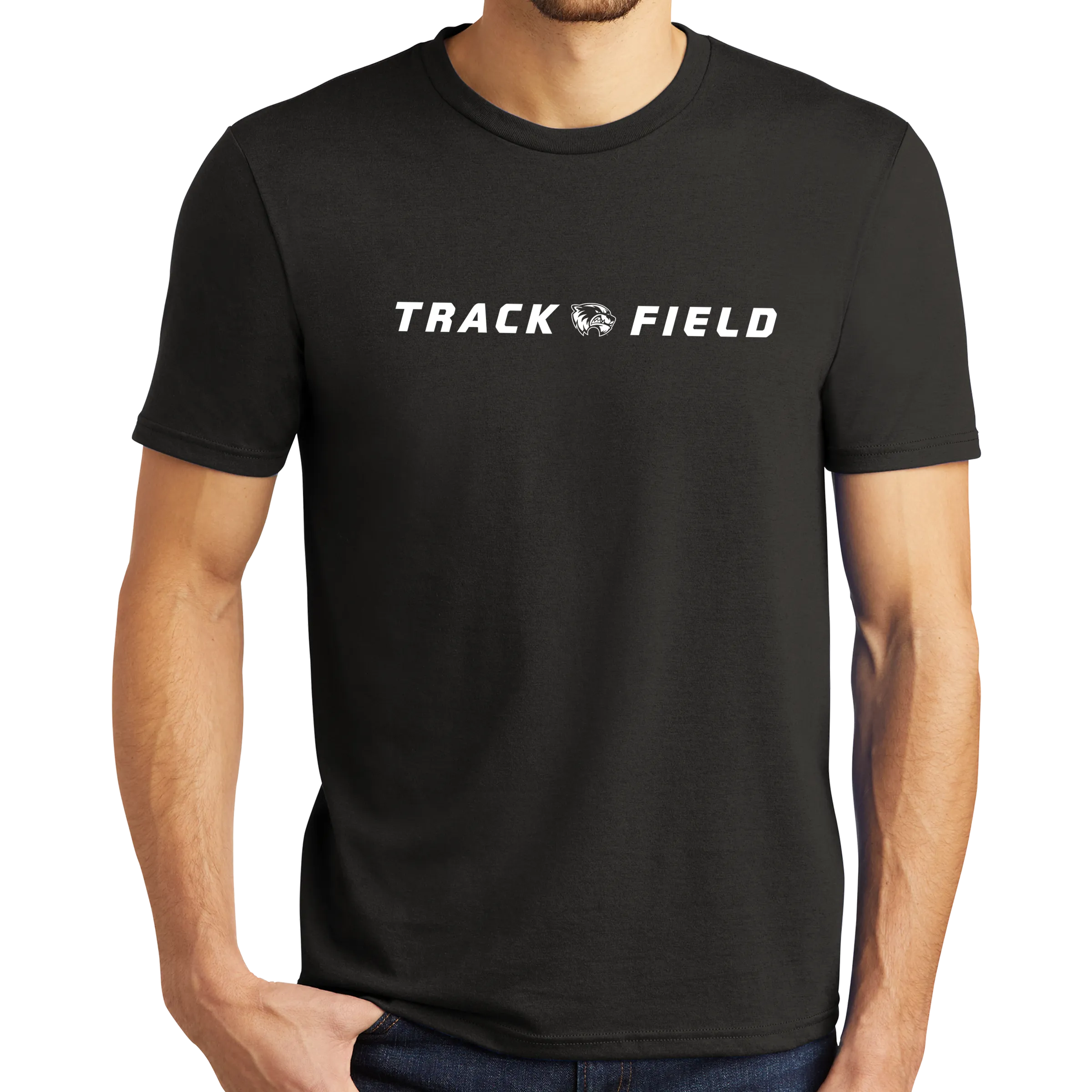 District Perfect Tri Tee - Track & Field Head