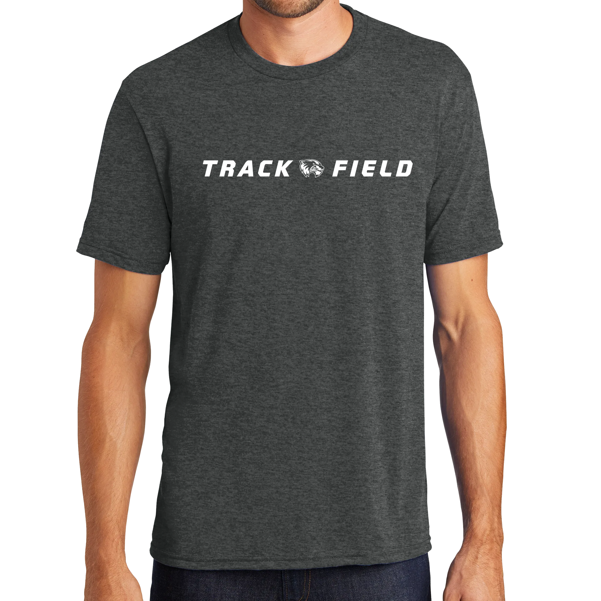 District Perfect Tri Tee - Track & Field Head