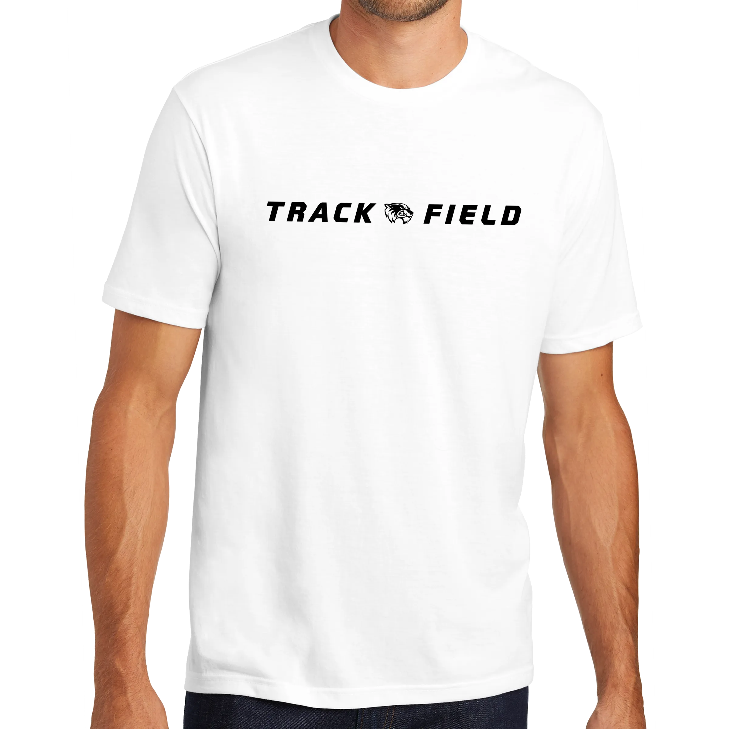 District Perfect Tri Tee - Track & Field Head