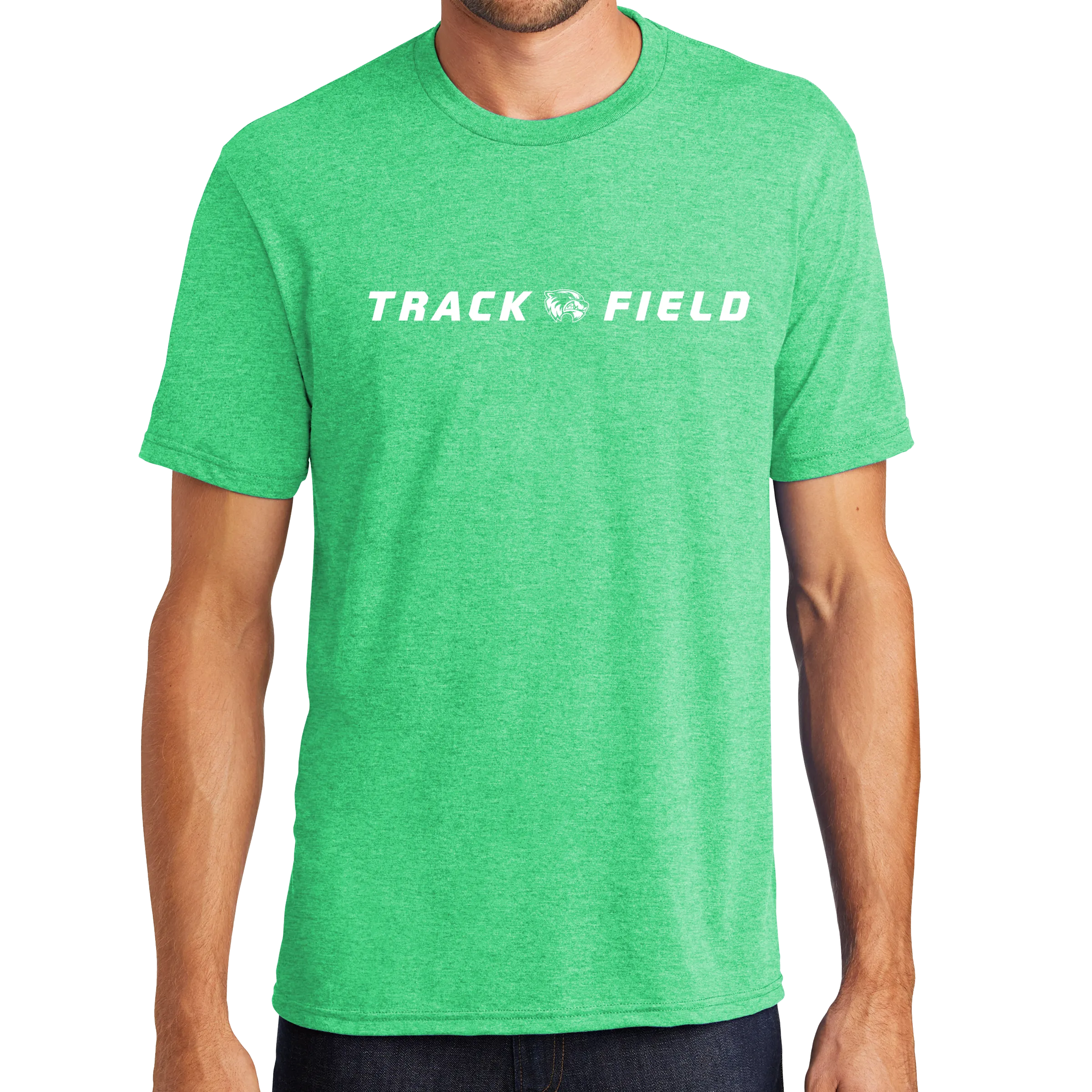 District Perfect Tri Tee - Track & Field Head