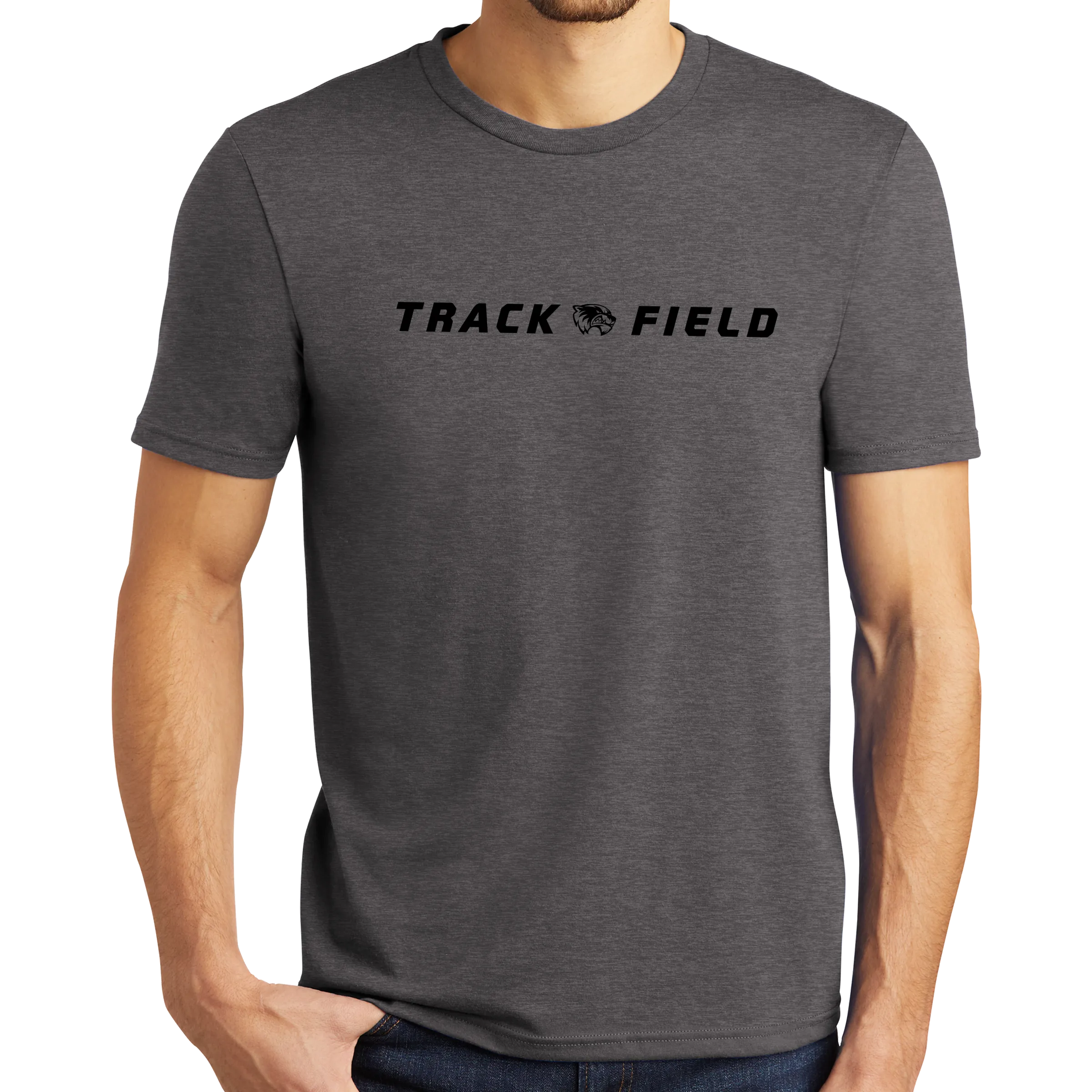 District Perfect Tri Tee - Track & Field Head